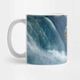 Waterfall greek vaporwave aesthetics Mug